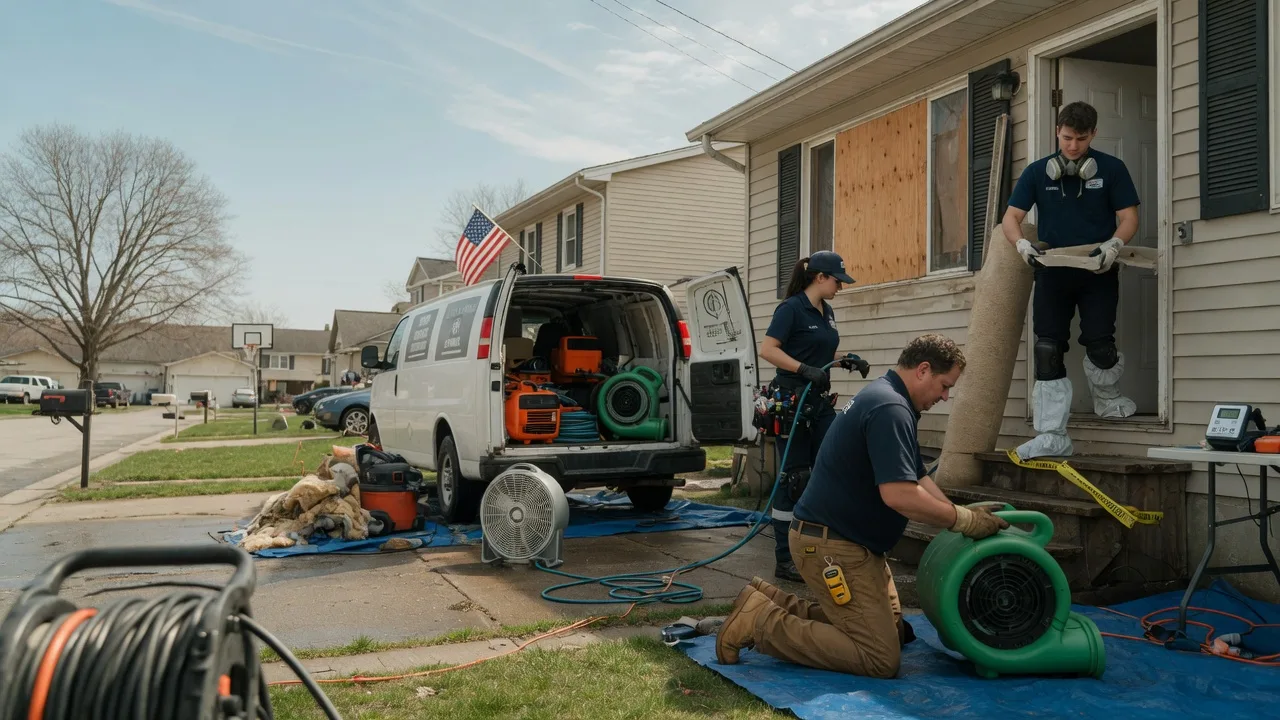 Water Damage Restoration in Oacoma, SD near me